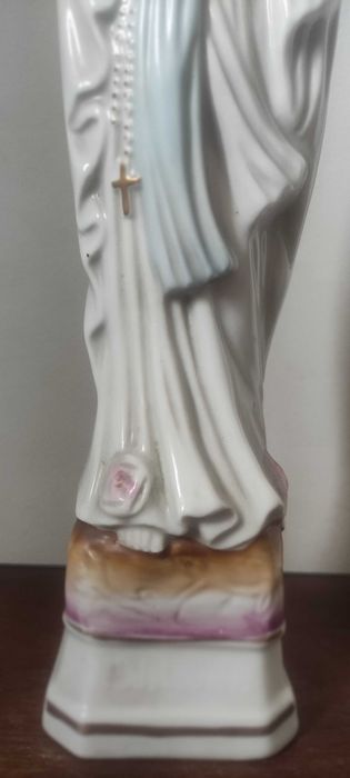 Stara porcelana, figurka Matka Boska, Maryja z Lourdes