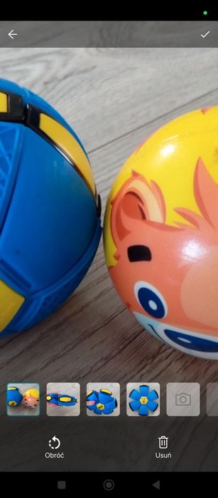 Piłka zmyłka i latający dysk