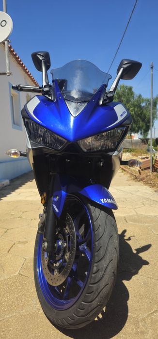 Yamaha YZF-R3 2015 + pneus novos (bridgestone S22)