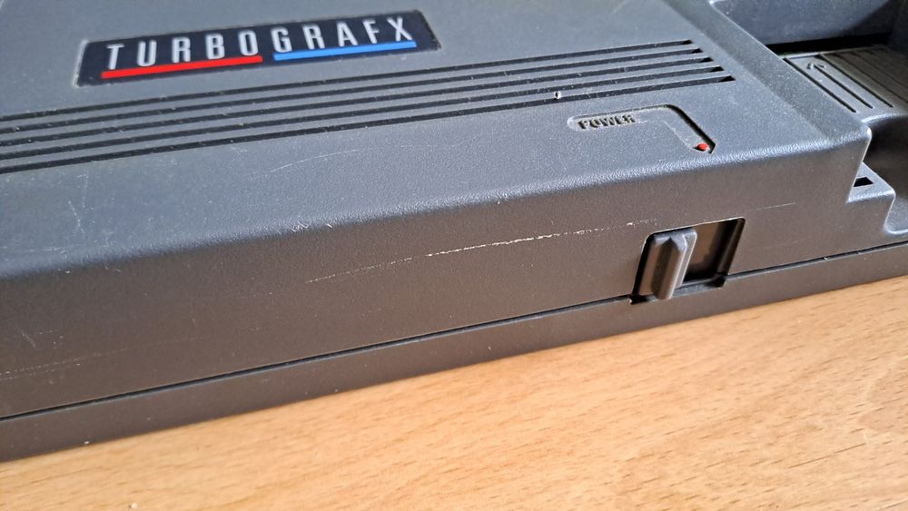 Turbografx - wersja PAL, pełen komplet z dwiema grami