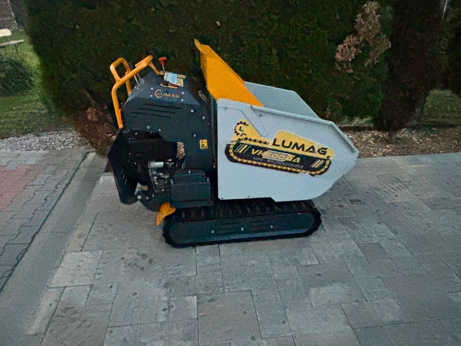 Wozidło spalinowe diesel LUMAK VH500DA, napęd hydromotory, 500kg ładowności.