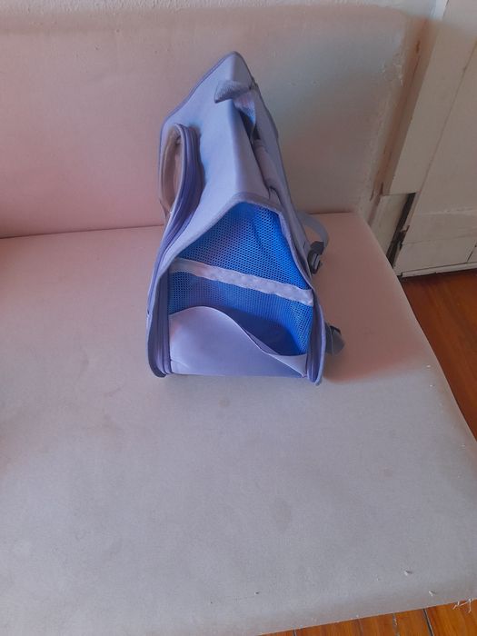Mochila para transporte de gatos