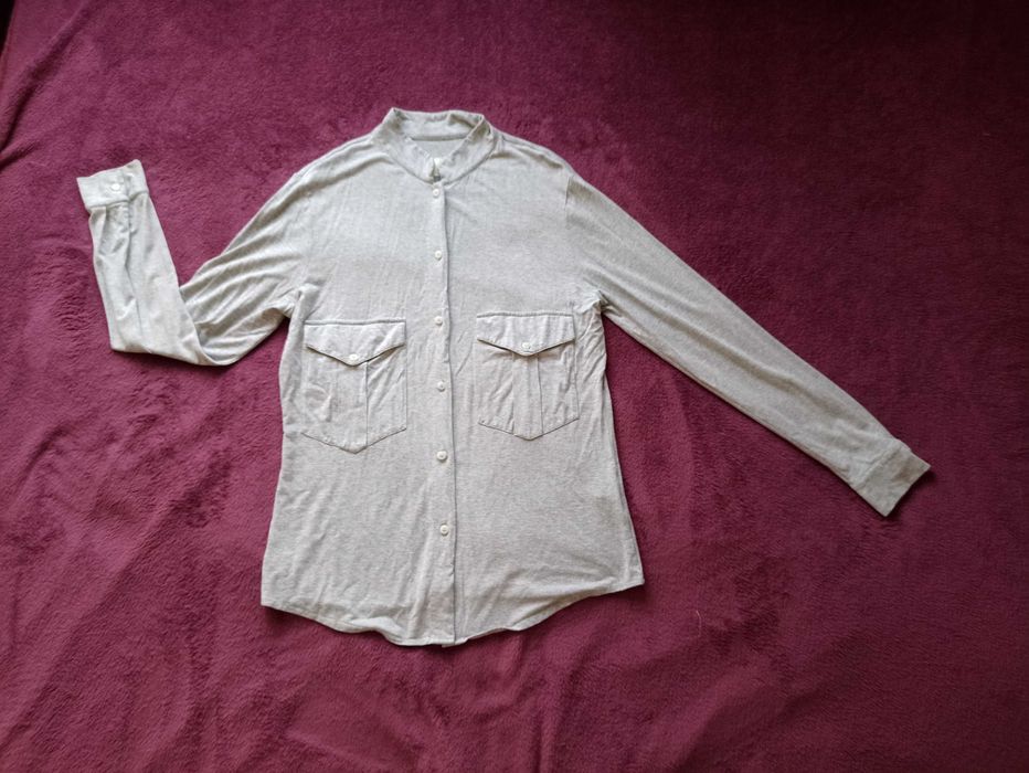 Koszula Risk szary melanż