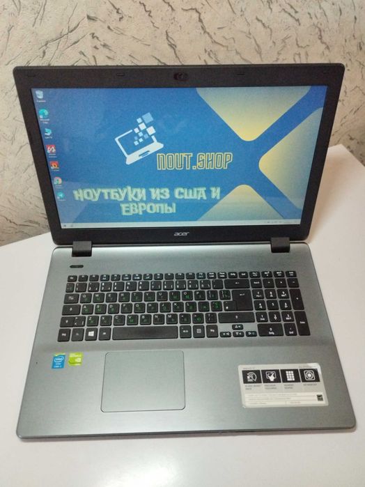 Ноутбук Acer Aspire E5-771G / 17.3 дм / видео 2гб / Core i7-4510U / 8/1000 гб / хорошее состояние