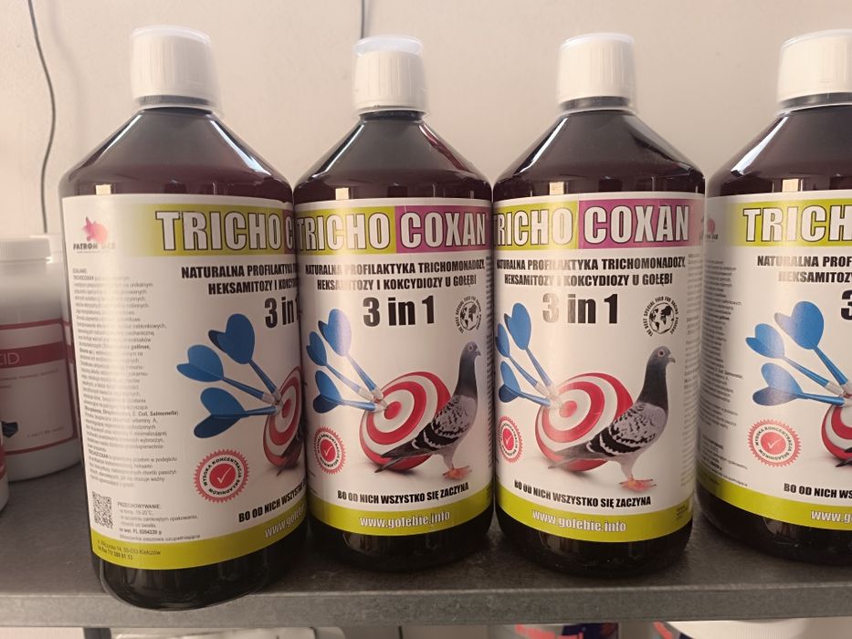 Tricho-Coxan 1L kokcydioza, żółty guzek