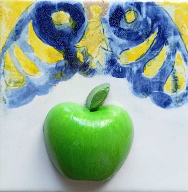 Arte do azulejo conjugado com a arte da cerâmica