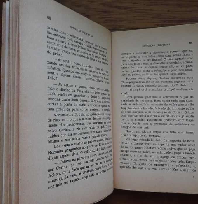 Estrelas Propícias de Camilo Castelo Branco - Ano Edição 1971