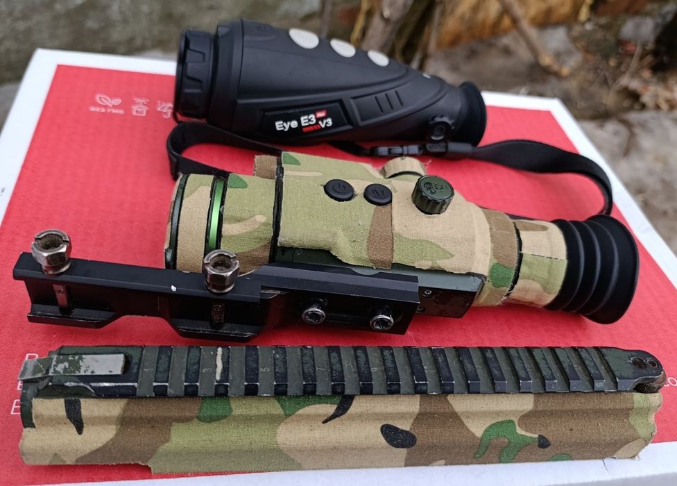 Б/У  Тепловізор Infi Ray Eye E3 Max V3 ,  приціл HIKMICRO  ніч, день.