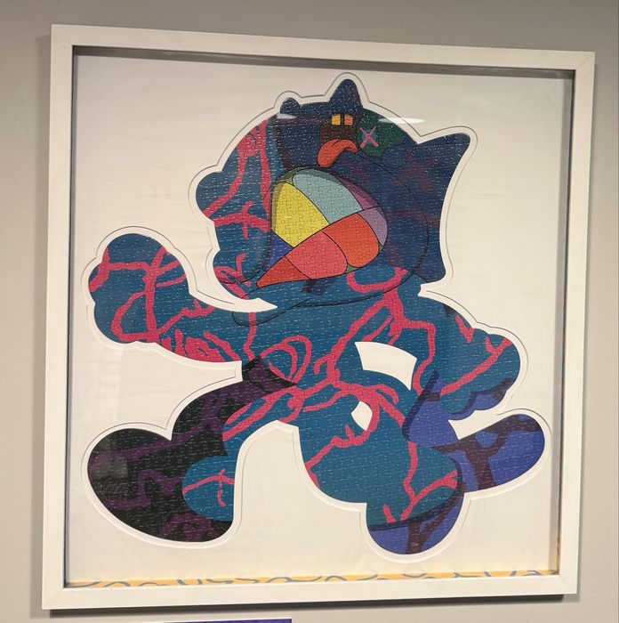 Оригинальный коллекционный пазл из серии KAWS puzzle
