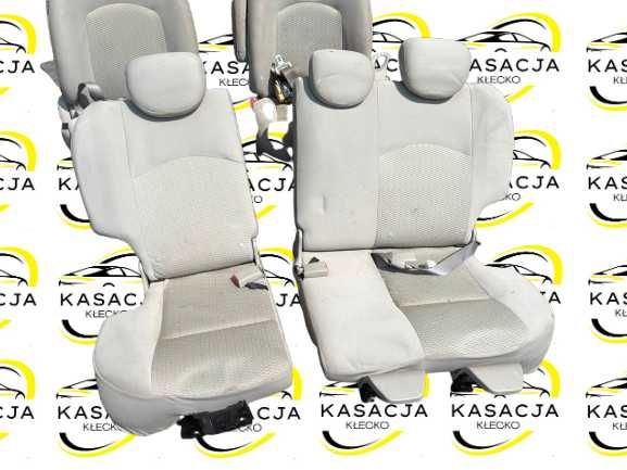 Fotele boczki kanapa komplet Nissan Micra k13 5d