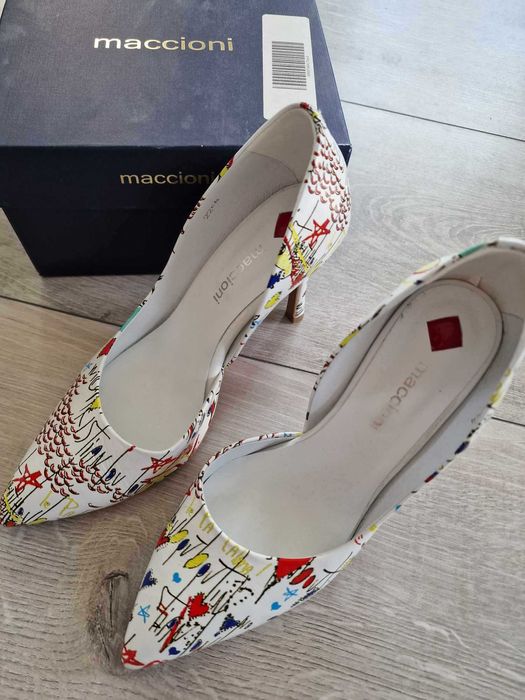 Szpilki maccioni 37 kolorowe