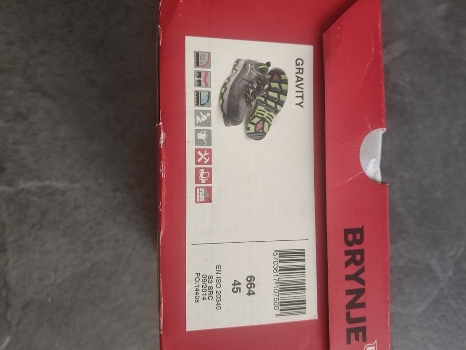 Buty BRYNJE rozmiar 45