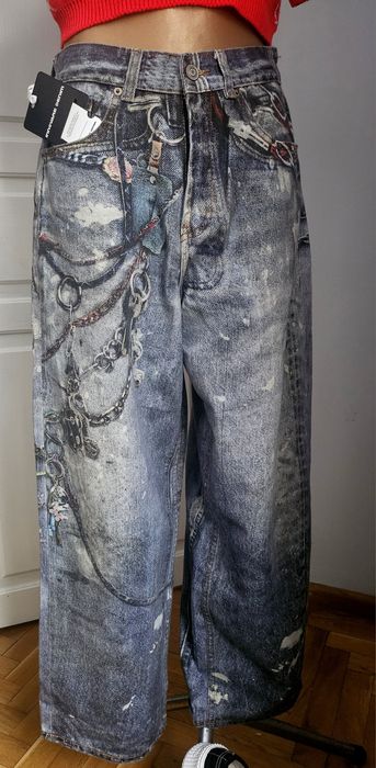 Jeansy denim z USA. Rozm S/M