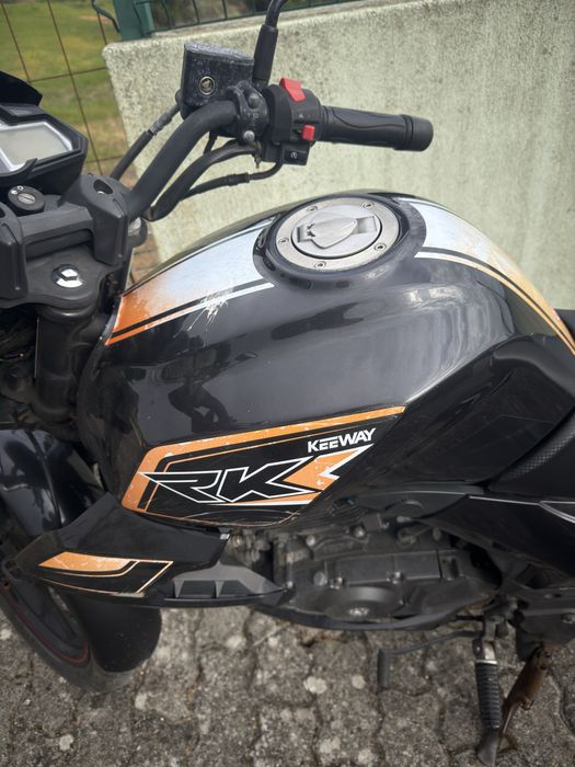 keeway RKS 2018 com avaria
