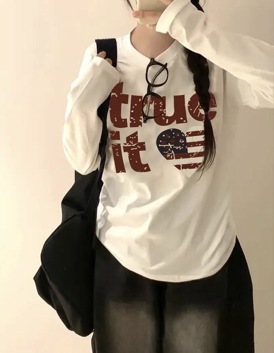 Usa лонгослив футболка