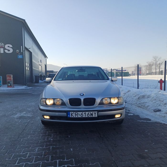 Bmw 520i e39 R6 Skóra alu bogata wersja zdrowa