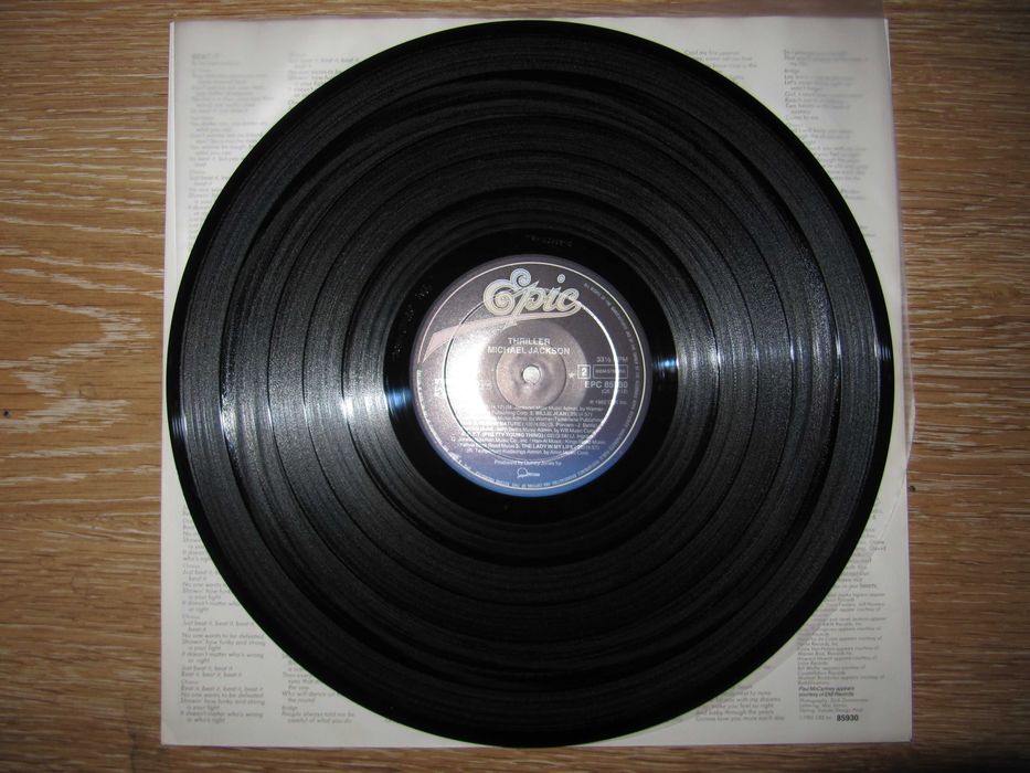 MICHAEL JACKSON - Thriller - 1982 - КУЛЬТОВИЙ Вініловий Альбом