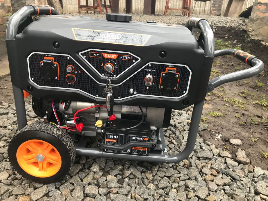 Генератори Kimol 3.5кВт 6.5кВт. 100% мідна обмотка. Стартер, пульт.