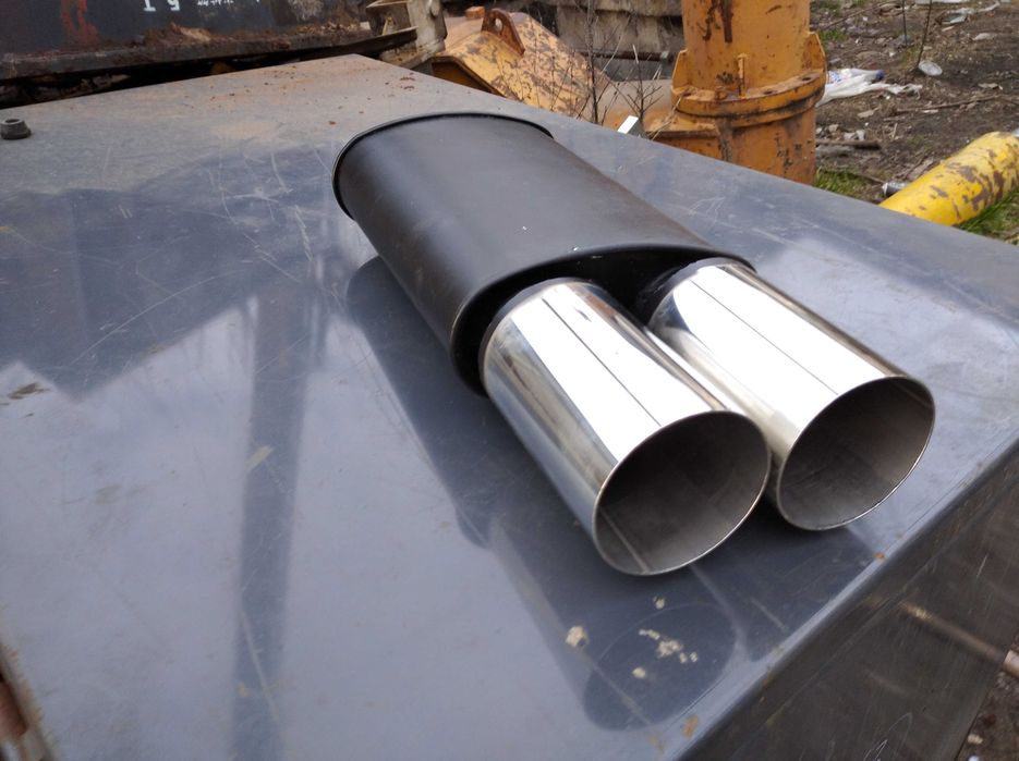 Глушитель прямоточный для BMW, прямоток на БМВ.