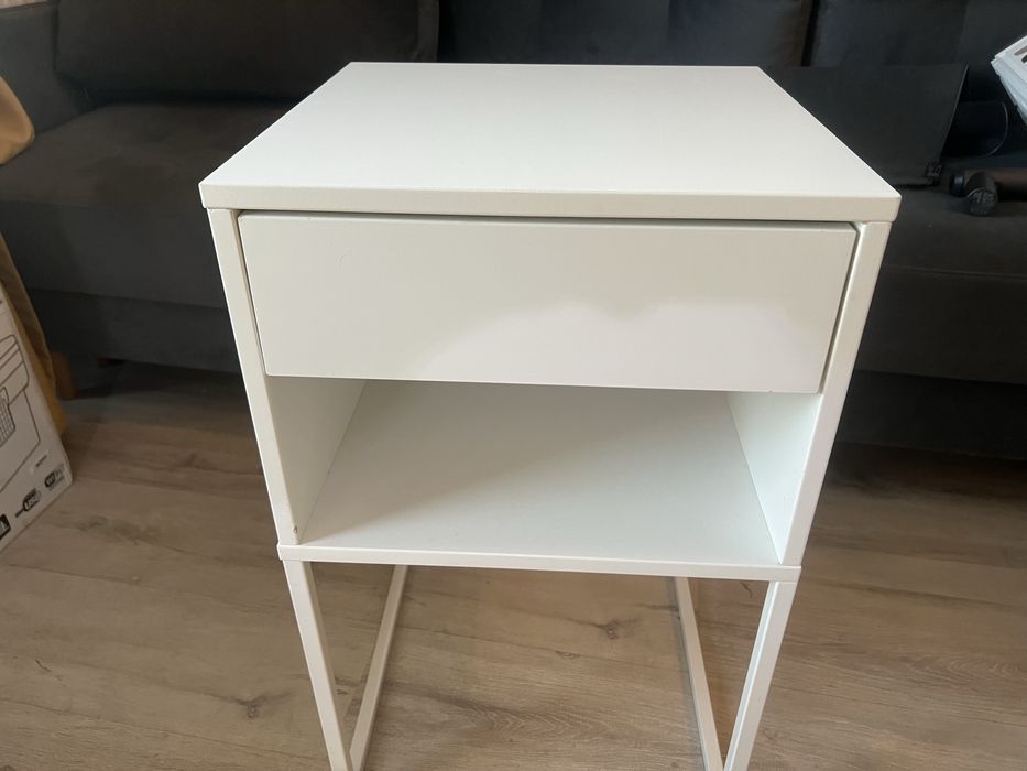 Stolik nocny VIKHAMMER ikea szafka nocna 39x40