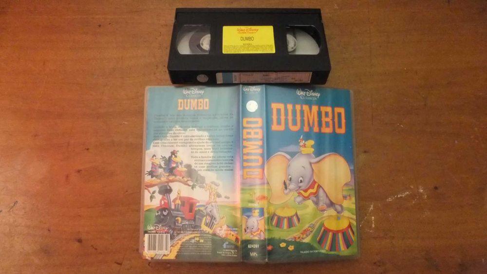 Dumbo [1941] • VHS Walt Disney Clássicos