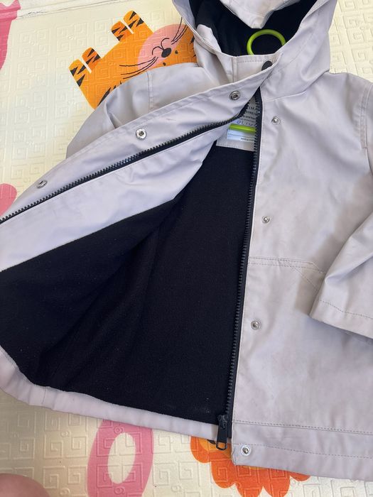 Зимова куртка пуховик zara 116-122 дощовик