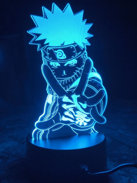 Lâmpada Led Naruto Nova