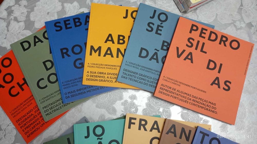Coleção Designers Portugueses - 12 Livros