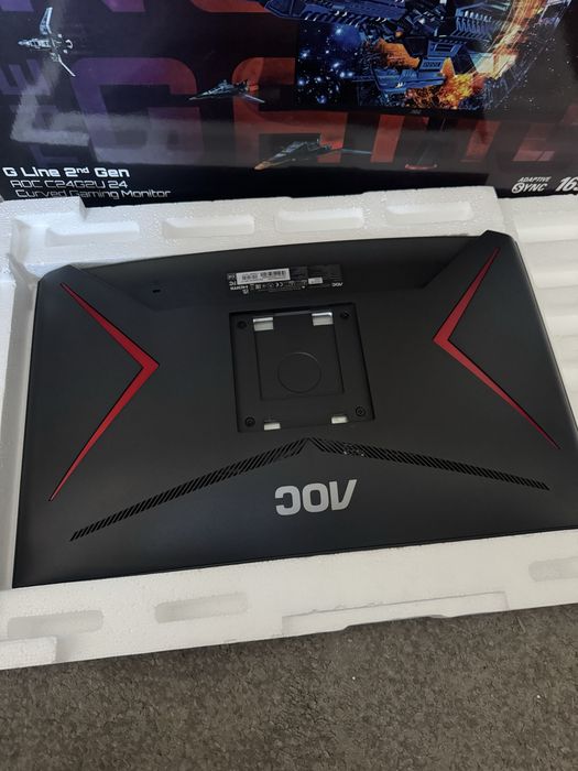 AOC C24G2U 24” Curvo Gaming 165Hz | Full HD | 1ms | FreeSync HD