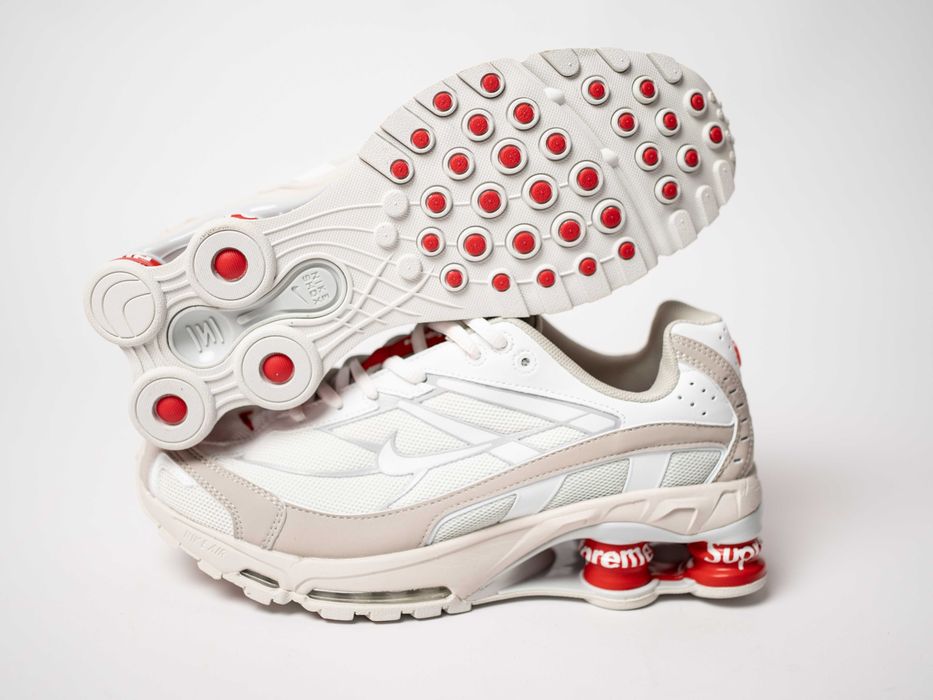Мужские кроссовки Nike Shox Ride 2 Supreme (4 цвета) размеры 41-46 весна, лето Вьетнам