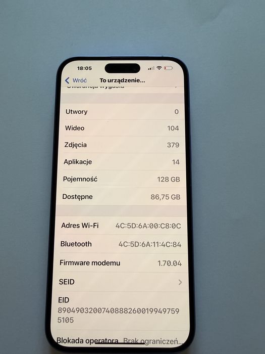 iPhone 16 Plus 128GB