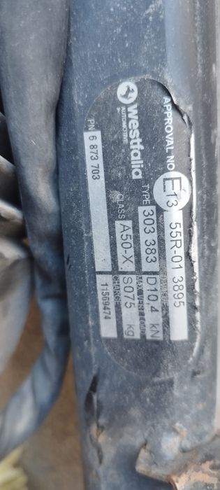 Gancho reboque BMW f30  f31 f35 f36
