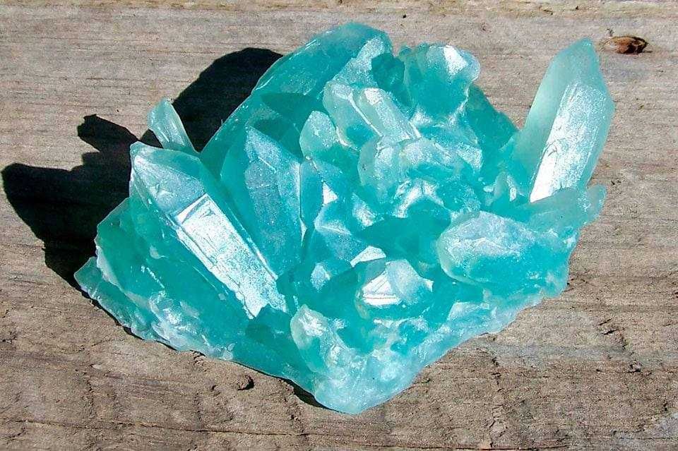 зелёный кристалл