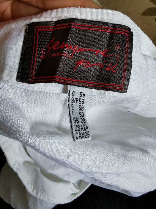 Льнана жіноча майка