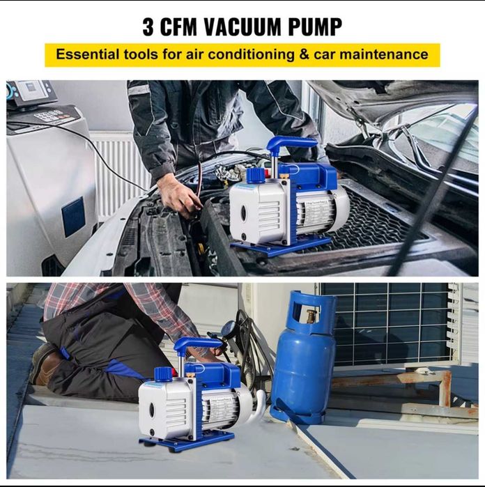 Bomba de vácuo 3cfm e 1/4 HP nova