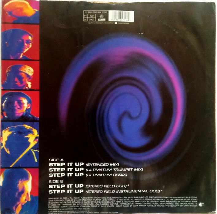 Vinil Maxis  -  Stereo MC's   Step it up