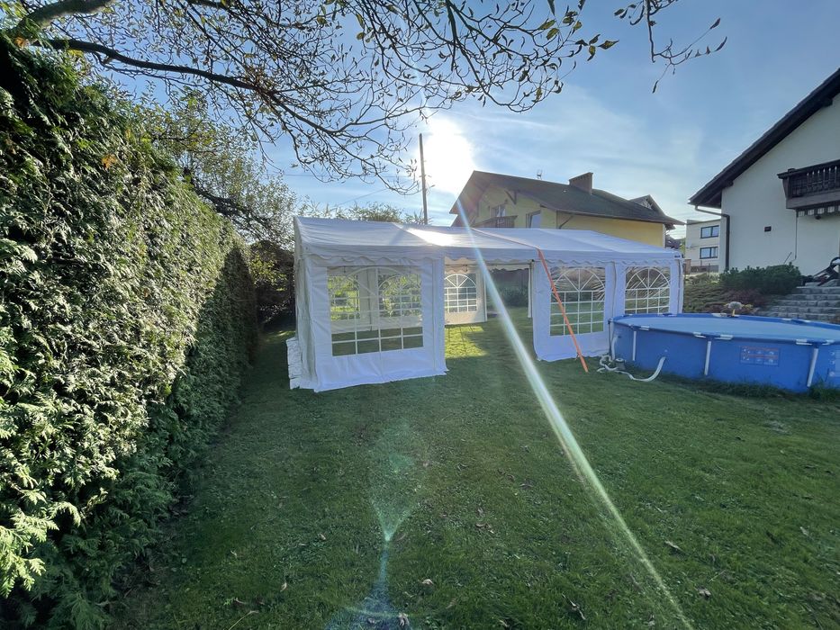 Namiot imprezowy wynajem namiotu zapraszamy 5x8 wolne terminy wrzesień