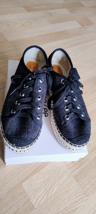 Buty sneakersy na wysokiej podeszwie