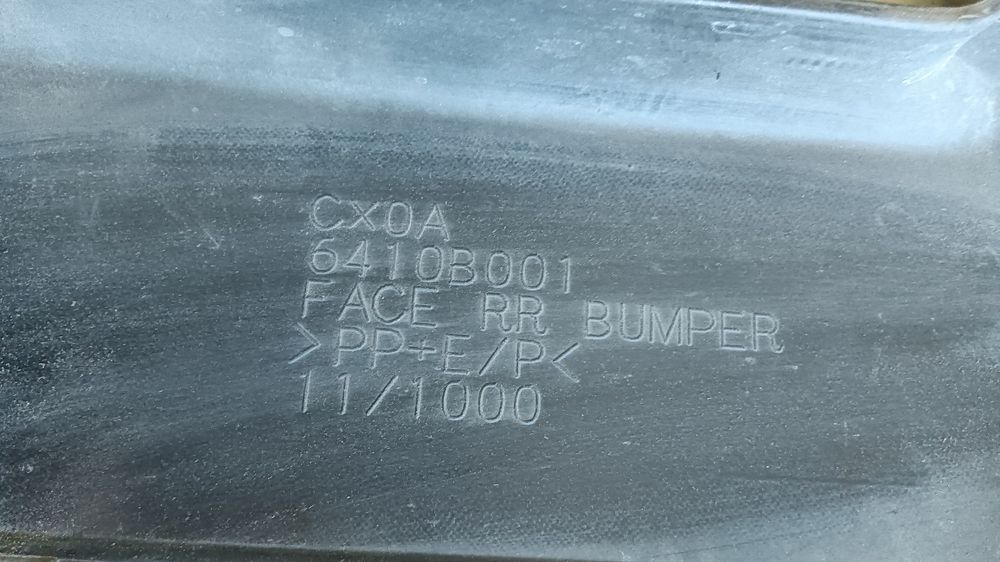 Parachoques Mitsubishi Lancer mk8 para choques 2010