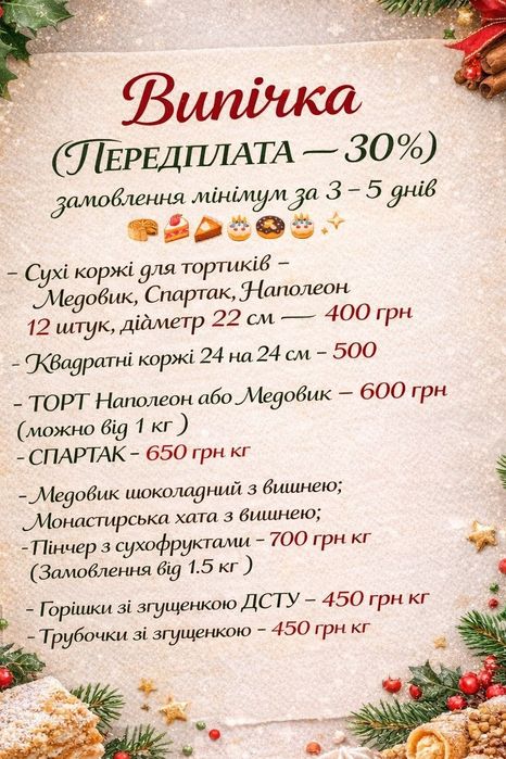 Набір коржів . Горішки .Випічка . Напівфабрикати