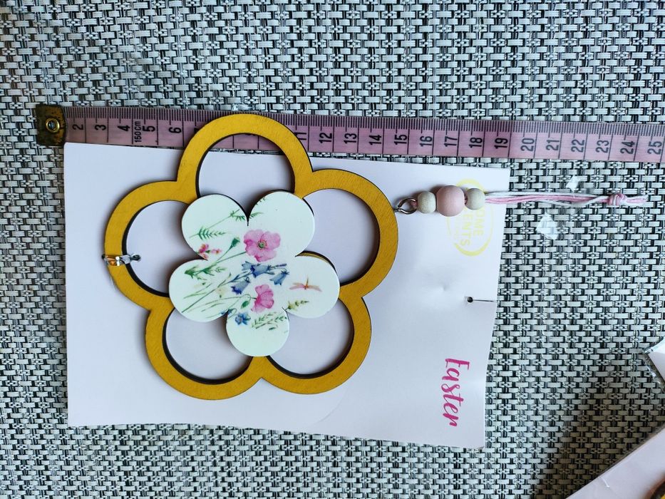 Ozdoby do powieszenia kwiatki 15 sztuk