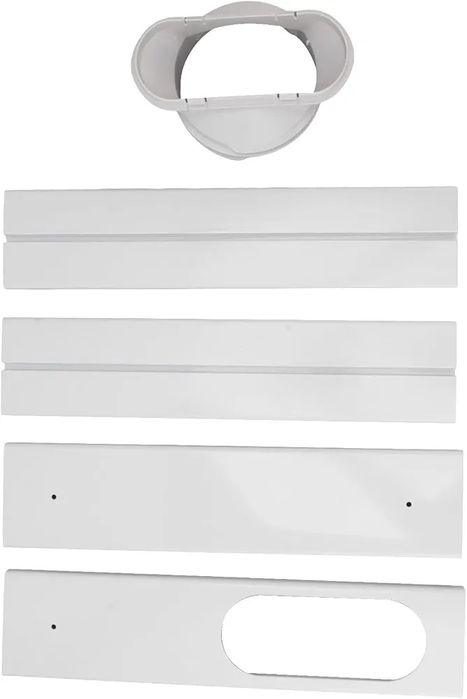 Віконний комплект для мобільного кондиціонера з ПВХ ущільнювачем.