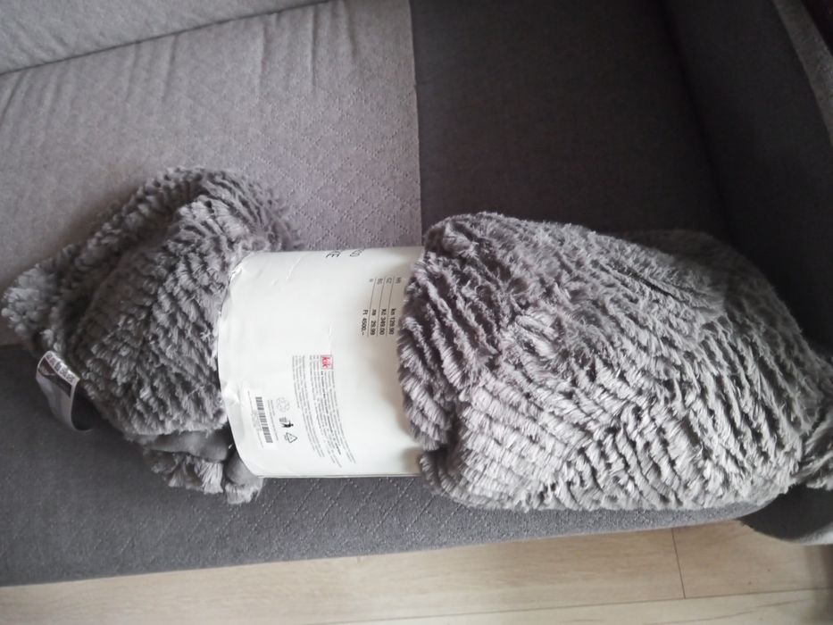 Koc polarowy popielaty