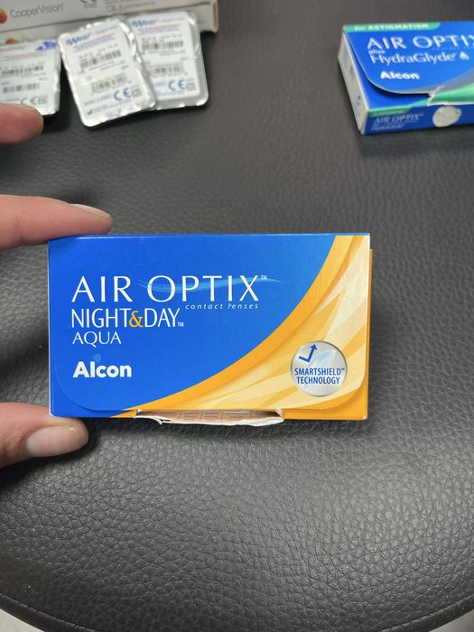 Контактні лінзи biofinity cooper vision air optix pure vision