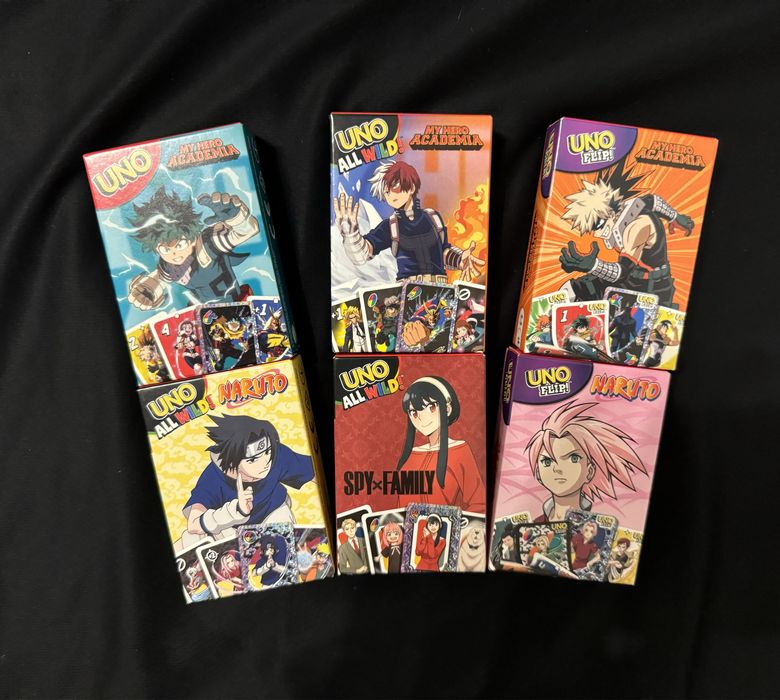 картки anime Mc’donald Naruto,Spy,MY HERO ACADEMIA / картки аниме