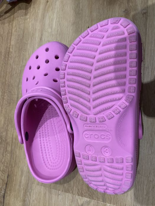 Тапки шльопанці сабо J3 Crocs Pink Originaj 35р 22см Крокс