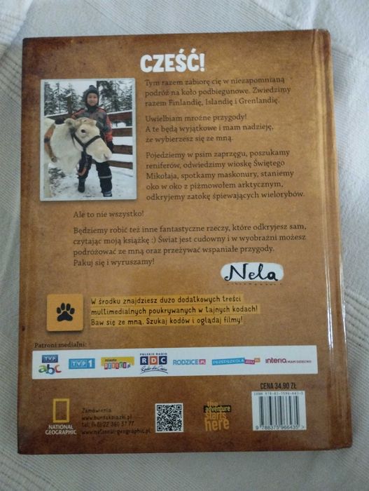 Nela na kole podbiegunowym