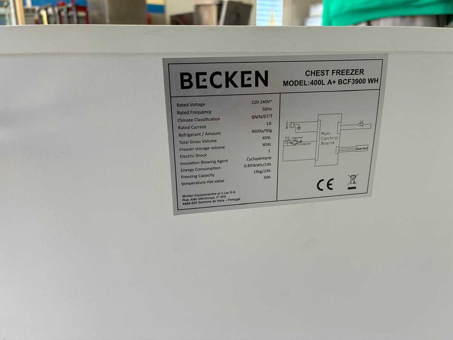 Arca Congeladora  BECKEN