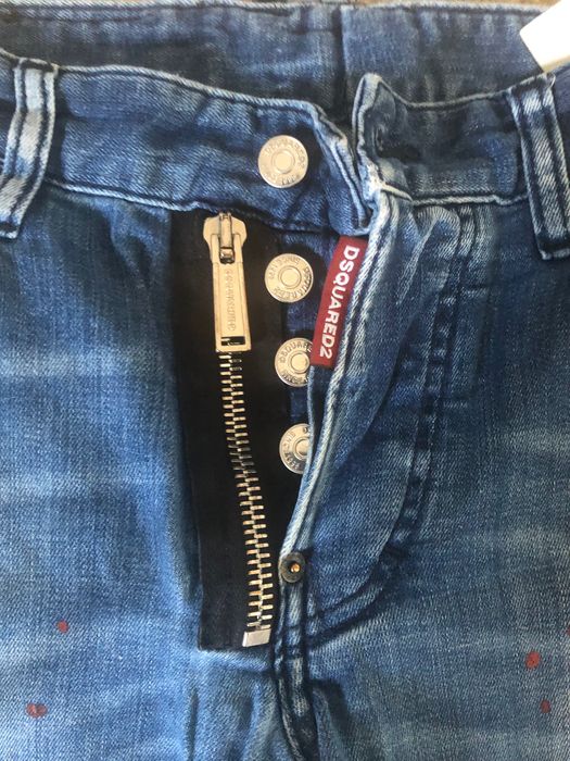 Jeansy Dsquared2 włoskie 44 czyli S
