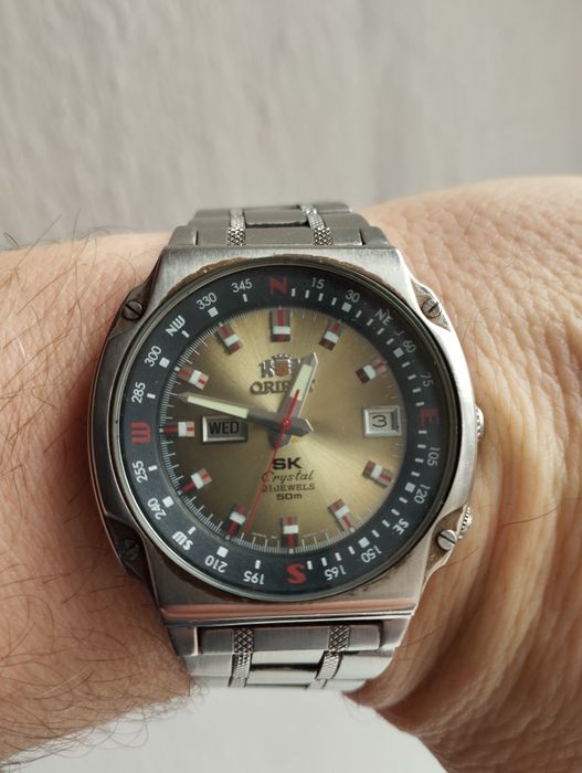 Продам мужские механические часы фирмы Ориент.